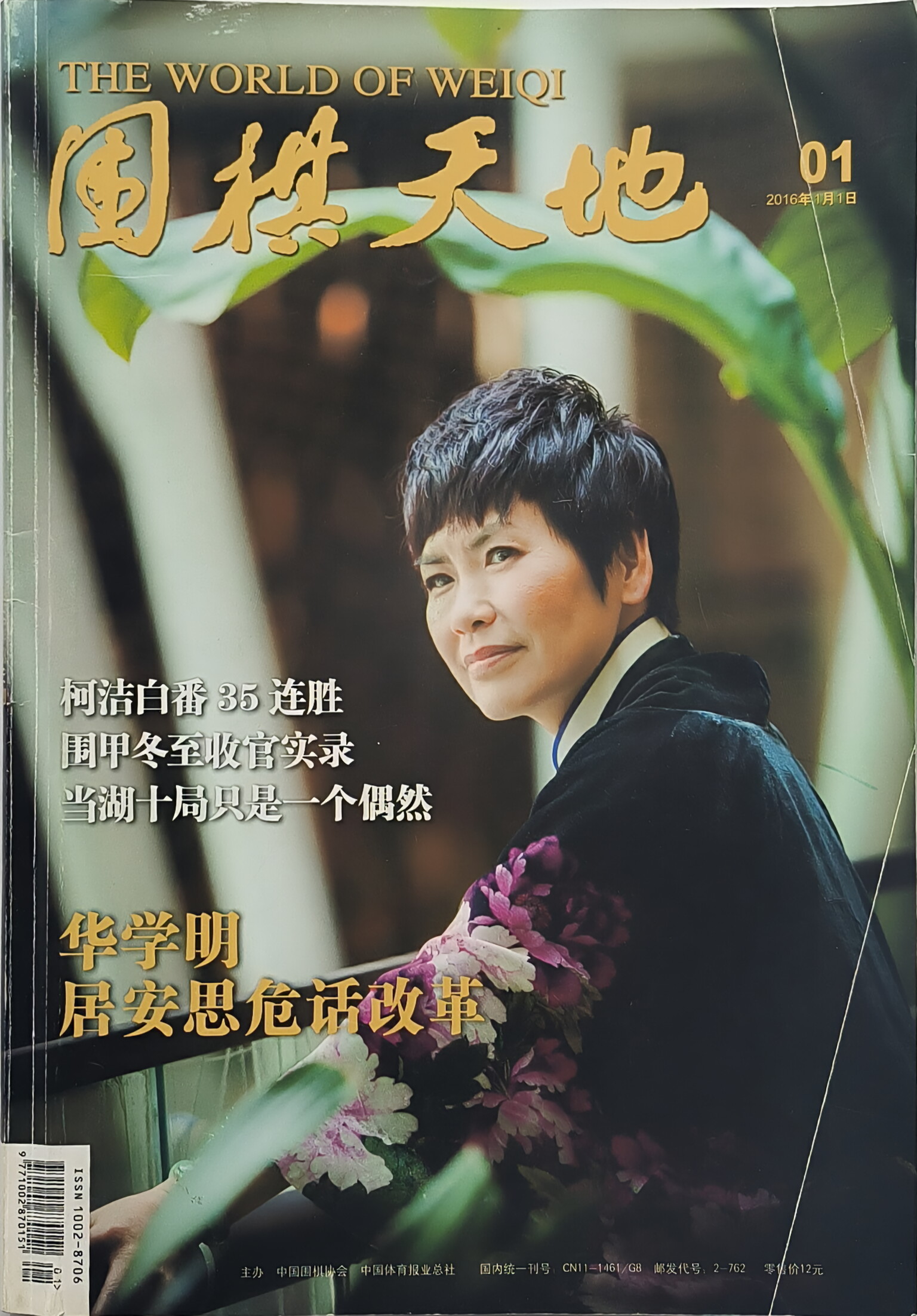 《围棋天地（2016年第01期）》（超清版PDF）